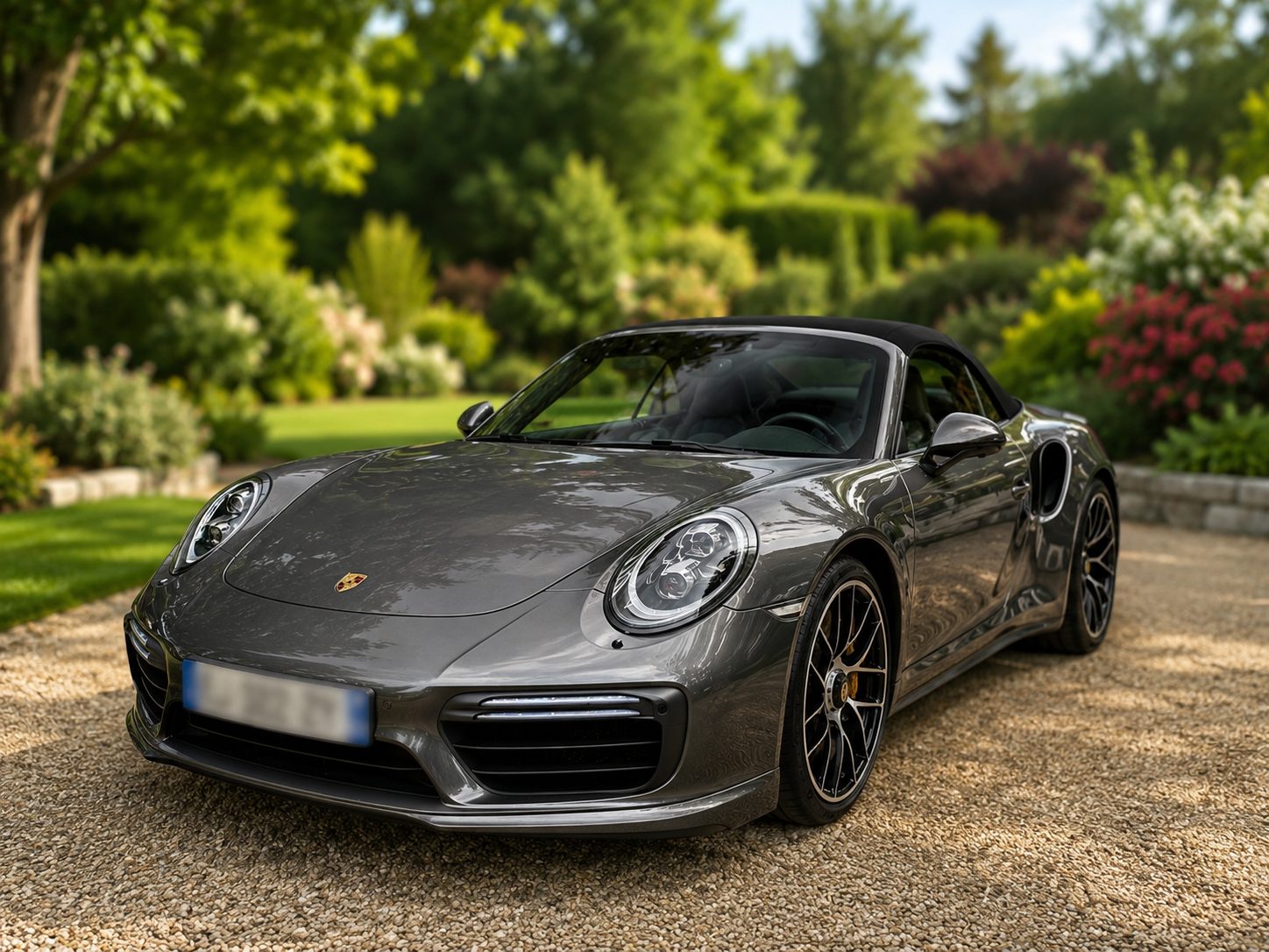 Film de protection peinture PPF sur Porsche 911 Turbo - Skinwraps Loire